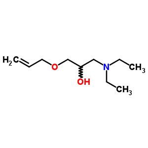 1-(二乙基氨基)-3-(2-丙烯-1-基氧基)-2-丙醇结构式_14112-80-2结构式