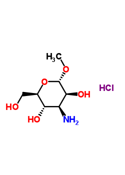 3-氨基-3-脱氧-alpha-d-甘露糖苷甲酯盐酸盐结构式_14133-35-8结构式