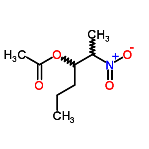 2-硝基-3-己醇 3-乙酸酯结构式_14255-57-3结构式