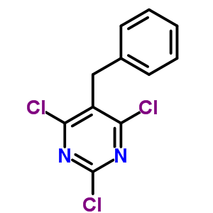 5-苄基-2,4,6-三氯-嘧啶结构式_14273-79-1结构式
