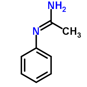 N-苯基乙脒结构式_14277-00-0结构式