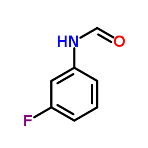 n-(3-氟苯基)-甲酰胺结构式_1428-10-0结构式