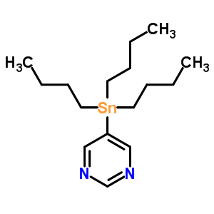 5-(三丁基锡)嘧啶结构式_144173-85-3结构式