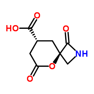 (4r,8r)-rel-1,6-二氧代-5-噁-2-氮杂螺[3.5]壬烷-8-羧酸结构式_144373-58-0结构式