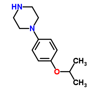 1-(4-异丙氧基苯基)哌嗪结构式_144881-51-6结构式