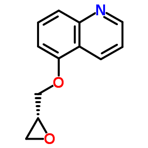(R)-5-环氧乙烷甲氧基喹啉结构式_145679-40-9结构式