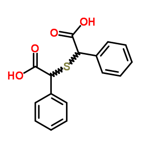 a,a-硫代双-苯乙酸结构式_14618-83-8结构式