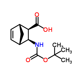 Boc-nh-cis-bcheptene-cooh结构式_148257-06-1结构式