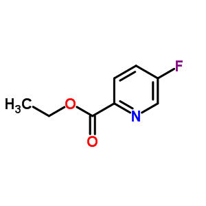 5-氟-2-吡啶羧酸乙酯结构式_148541-70-2结构式