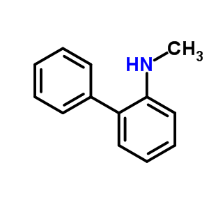 N-甲基联苯-2-胺结构式_14925-09-8结构式