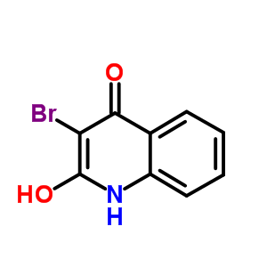 3-溴-4-羟基喹啉-2(1H)-酮结构式_14933-24-5结构式