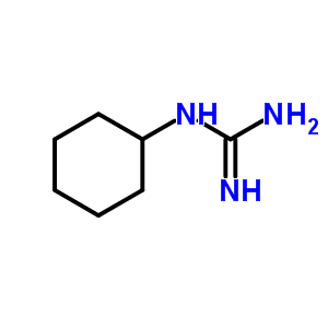 N-环己基胍结构式_14948-83-5结构式