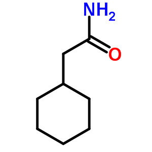 环己烷乙酰胺结构式_1503-87-3结构式