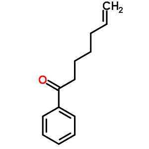 1-苯基-6-庚烯-1-酮结构式_15177-05-6结构式