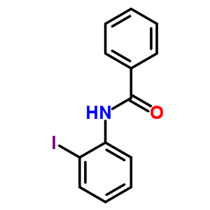 n-(2-碘苯基)-苯甲酰胺结构式_15310-02-8结构式