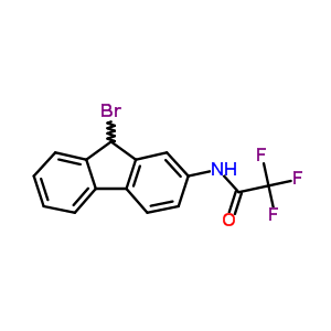n-(9-溴-9h-芴-2-基)-2,2,2-三氟-乙酰胺结构式_1537-15-1结构式