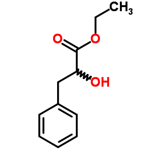 2-羟基-3-苯基丙酸乙酯结构式_15399-05-0结构式