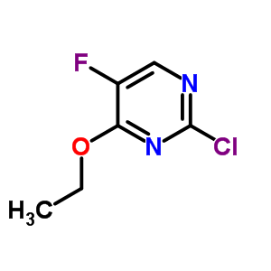 2-氯-4-乙氧基-5-氟-嘧啶结构式_154-90-5结构式