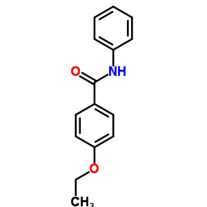 4-乙氧基-n-苯基-苯甲酰胺结构式_15437-13-5结构式