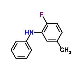 2-氟-5-甲基二苯胺结构式_155310-23-9结构式