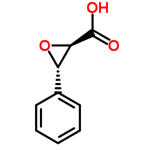 (2R,3s)-3-苯基环氧乙烷-2-羧酸结构式_1566-68-3结构式