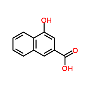 4-羟基萘-2-羧酸结构式_1573-91-7结构式 4-羟基萘-2-羧酸结构式_1573-91-7结构式