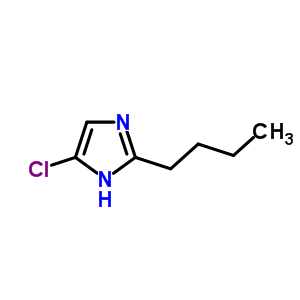 2-丁基-5-氯-1H-咪唑结构式_158365-99-2结构式