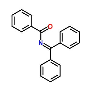 n-(二苯基亚甲基)-苯甲酰胺结构式_1585-45-1结构式