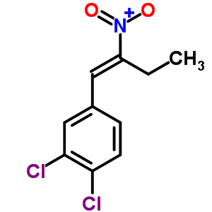 1,2-二氯-4-(2-硝基-1-丁烯-1-基)-苯结构式_15873-39-9结构式
