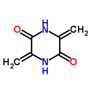 3,6-亚甲基-2,5-哌嗪二酮结构式_15996-22-2结构式