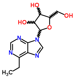 6-乙基-9-b-d-呋核亚硝脲-9H-嘌呤结构式_16006-62-5结构式