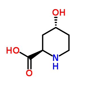 (2R,4S)-4-羟基哌啶-2-羧酸结构式_1622-20-4结构式