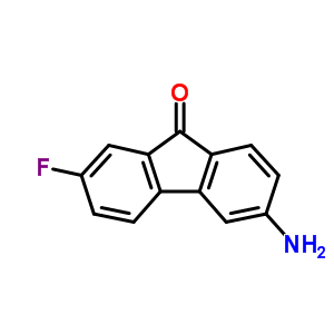 6-氨基-2-氟-9H-芴-9-酮结构式_16234-85-8结构式