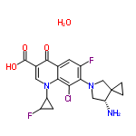 Sitafloxacin hydrateStructure,163253-35-8Structure Sitafloxacin hydrate Structure,163253-35-8Structure