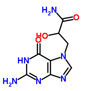 N7-(2-氨基甲酰-2-羟基乙基)鸟嘌呤结构式_163734-06-3结构式
