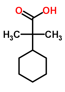 2-环己基-2-甲基丙酸结构式_16386-97-3结构式
