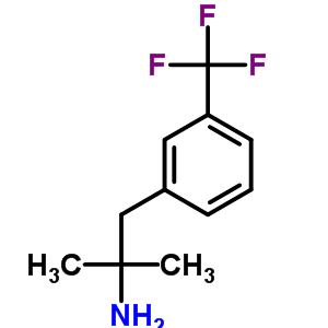 2-(3-Trifluoromethylphenyl)-1,1-dimethylethylamineStructure,1645-09-6Structure 2-(3-Trifluoromethylphenyl)-1,1-dimethylethylamine Structure,1645-09-6Structure