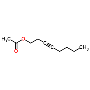 3-辛炔-1-醇, 1-乙酸酯结构式_16491-59-1结构式