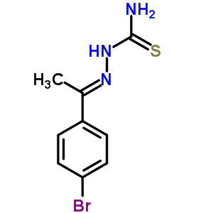 2-[1-(4-溴苯基)亚乙基]-肼硫代甲酰胺结构式_16546-06-8结构式