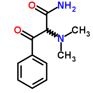 a-(二甲基氨基)-b-氧代-苯丙酰胺结构式_16622-18-7结构式