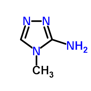 4-甲基-4H-1,2,4-噻唑-3-胺结构式_16681-76-8结构式