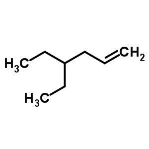 4-乙基-1-己烯结构式_16746-85-3结构式