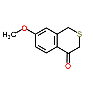7-Methoxyisothiochroman-4-oneStructure,16994-31-3Structure 7-Methoxyisothiochroman-4-one Structure,16994-31-3Structure