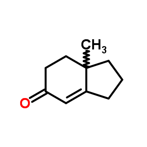 7A-甲基-2,3,6,7-四氢-1H-茚-5-酮结构式_17299-55-7结构式