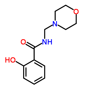 2-羟基-N-(吗啉-4-甲基)苯甲酰胺结构式_17357-04-9结构式