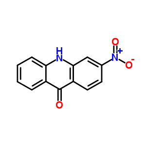 3-硝基-9(10H)-吖啶酮结构式_1744-92-9结构式