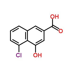 5-氯-4-羟基-2-萘羧酸结构式_175161-42-9结构式