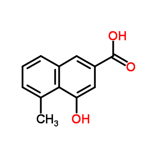 4-羟基-5-甲基-2-萘羧酸结构式_175161-44-1结构式