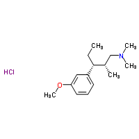 (2R,3r)-3-(3-甲氧基苯基)-n,n,2-三甲基-1-戊胺盐酸盐结构式_175591-17-0结构式