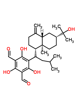大果桉醛 H结构式_179388-53-5结构式